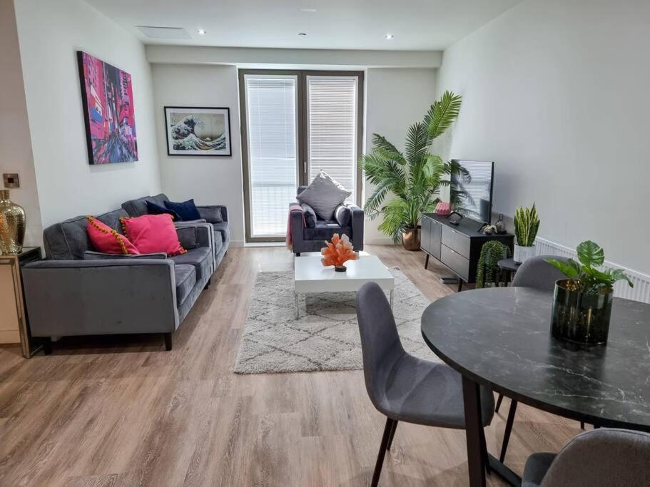 Luxury City Centre Townhouse With Parking 曼彻斯特 外观 照片